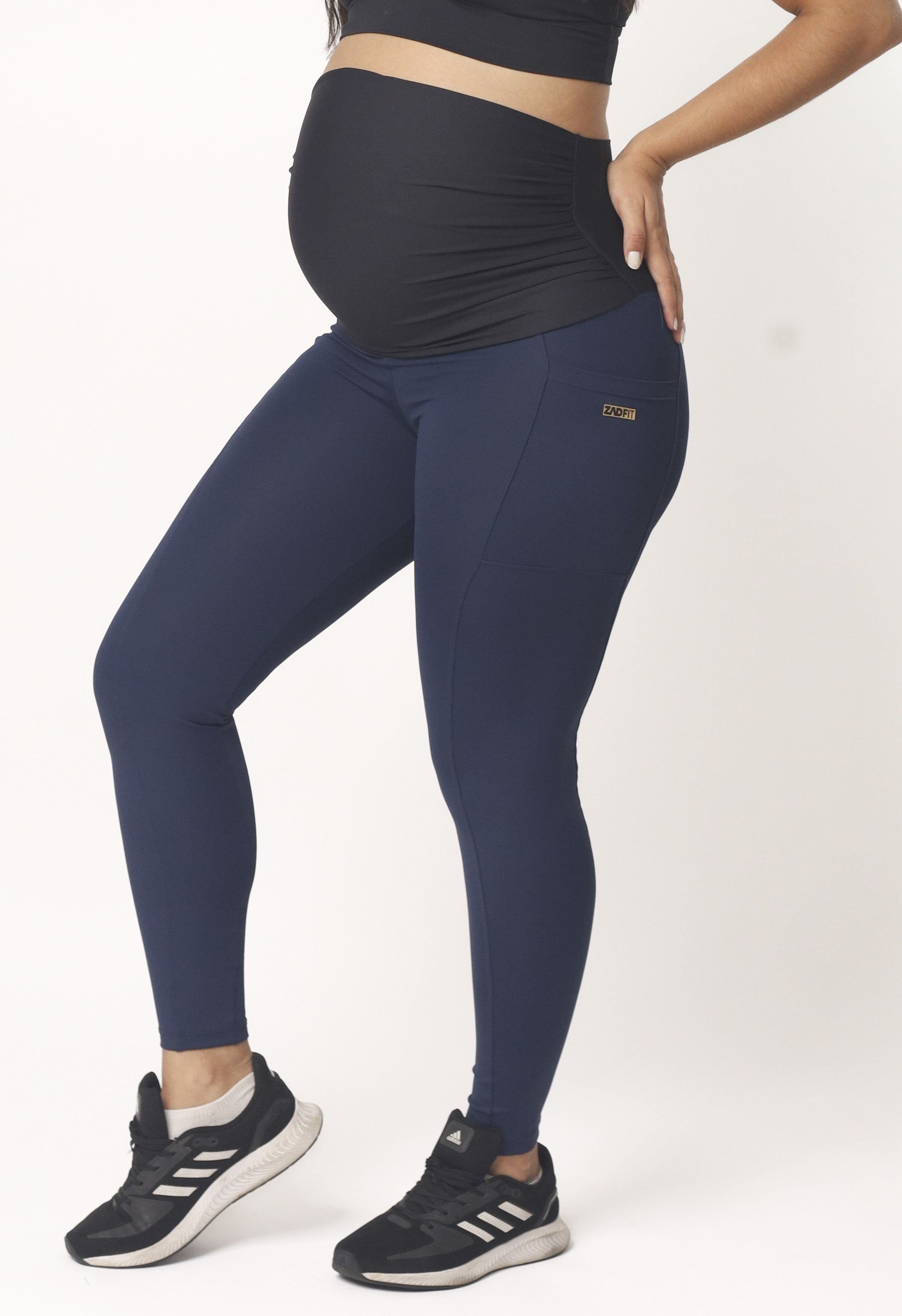 Legging Gestante Bolso Lateral