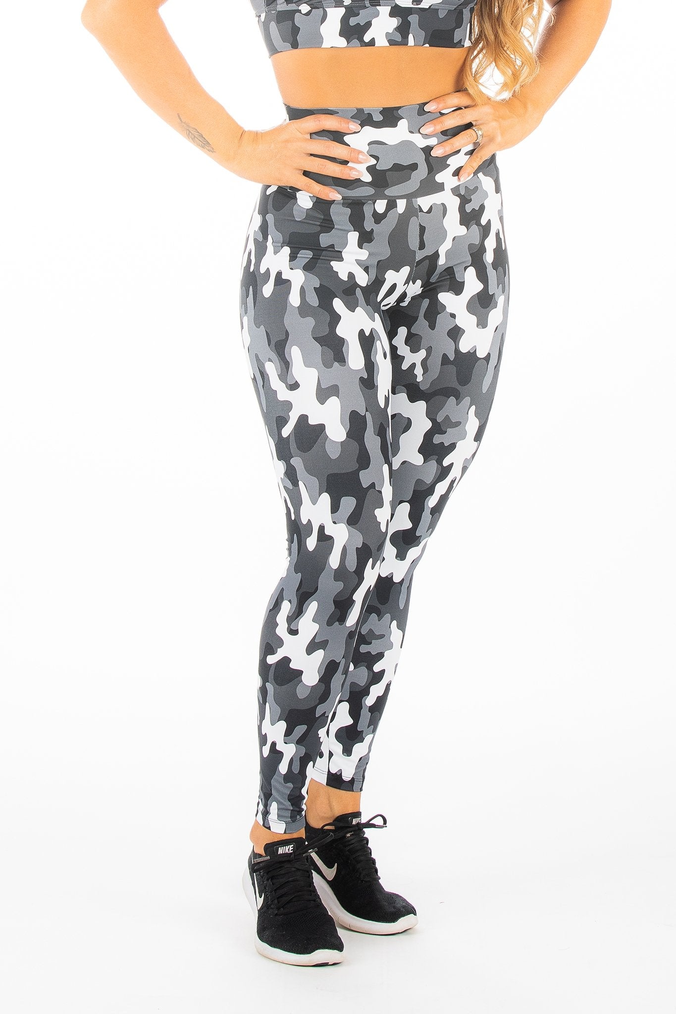 Legging Camuflada P&B - ZADFIT