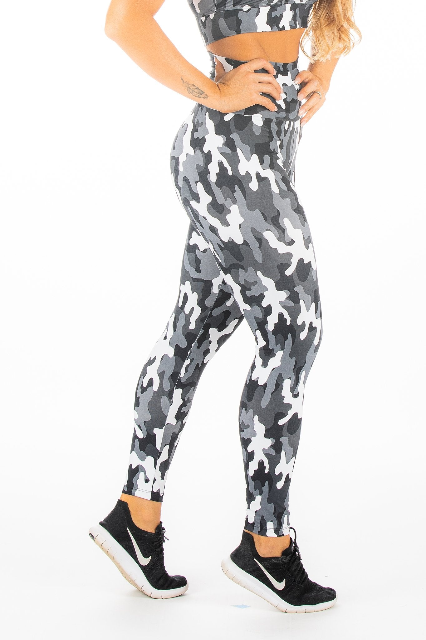 Legging Camuflada P&B - ZADFIT