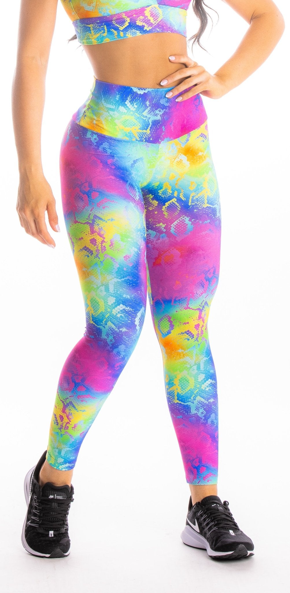 Legging Cintura Alta Cobra Colorida - ZADFIT