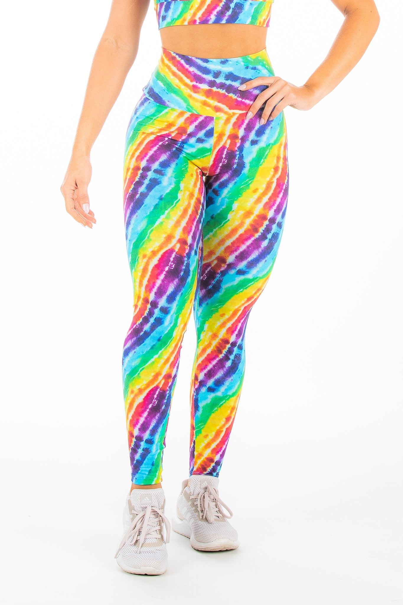 Legging Tie Dye Arco-íris - ZADFIT