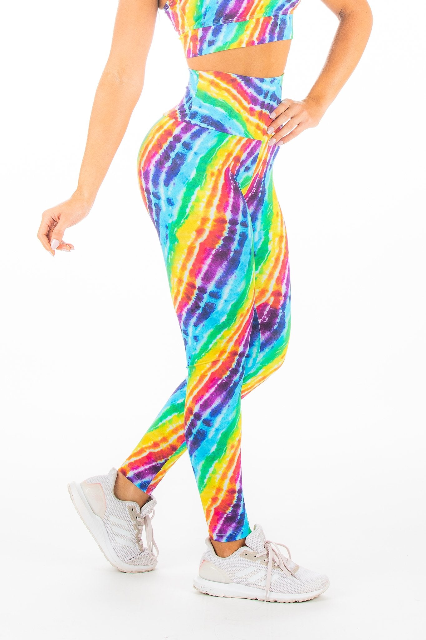 Legging Tie Dye Arco-íris - ZADFIT